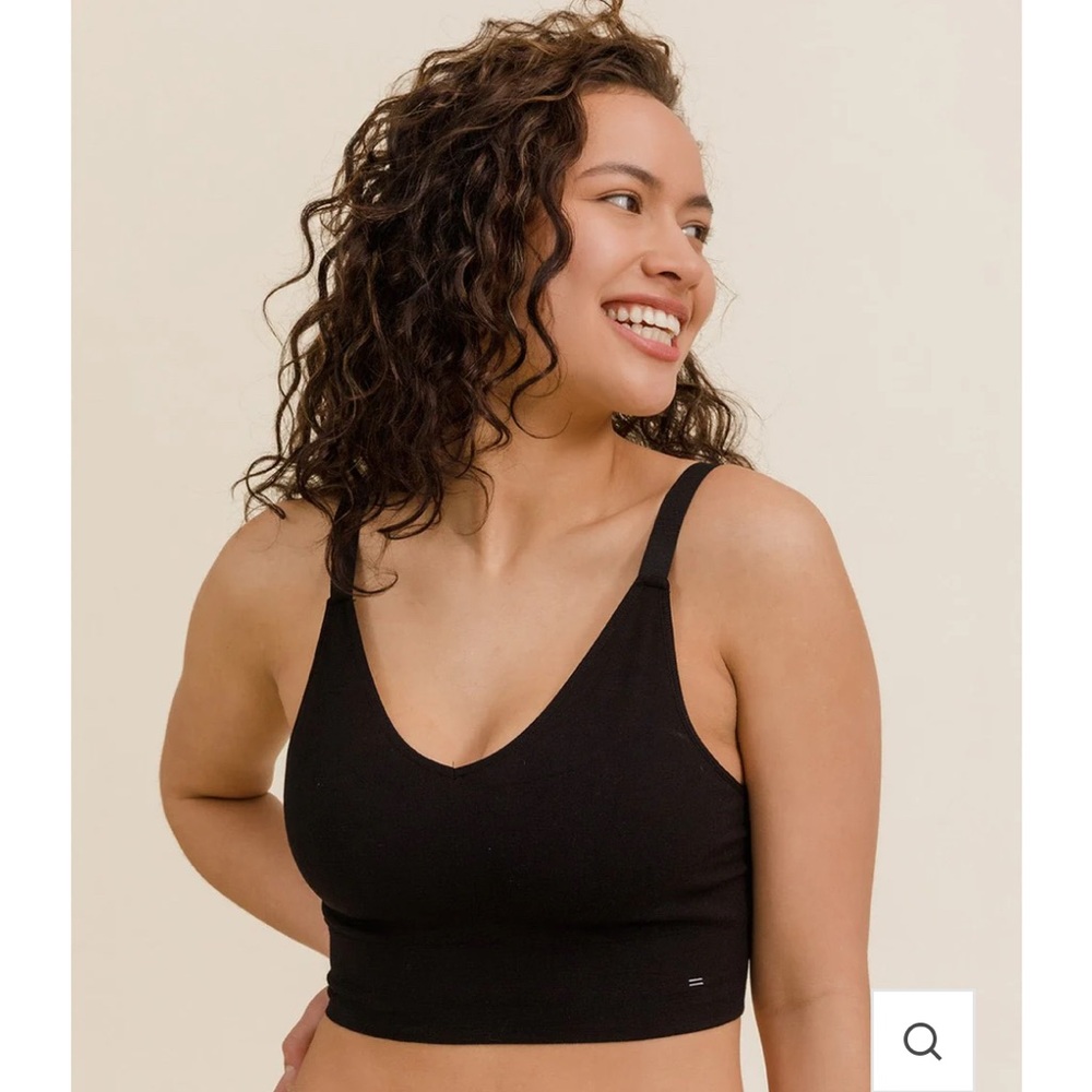 Set of 2 Branwyn Essential Busty Bralette - Size L Black